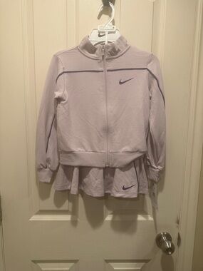 Nike Light Purple Girls' Zip Jacket with Skirt